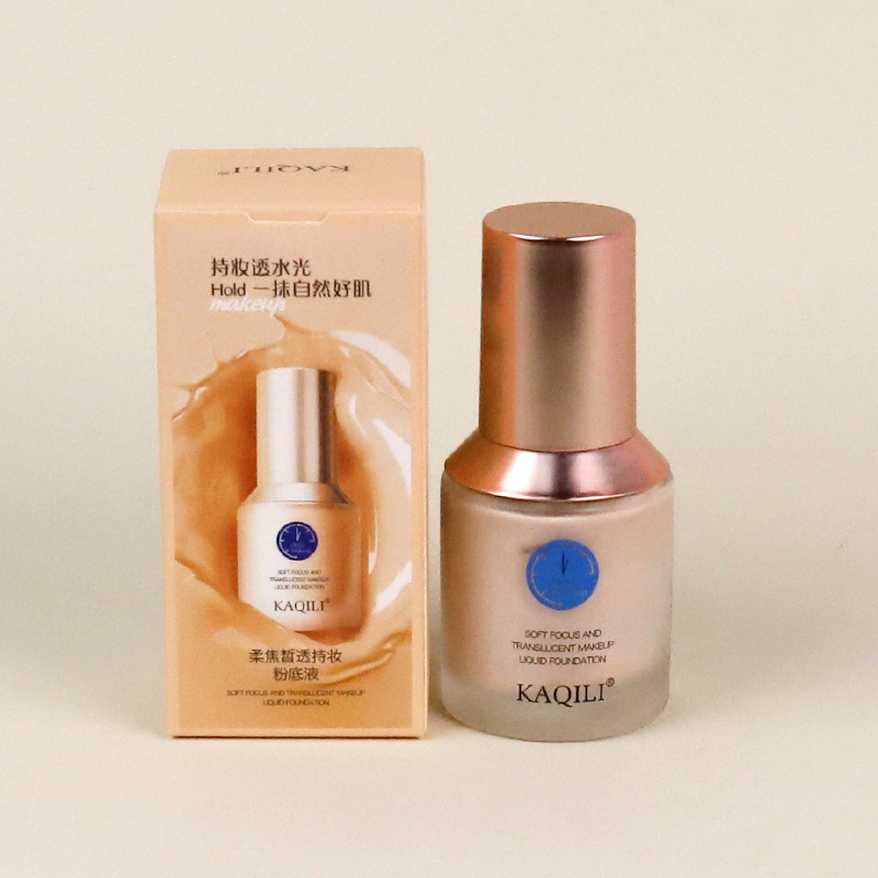 2715 Kakili Piel de Coque Suave a Través de Líquido de Fundación de Maquillaje (Blanco Vivo) 2