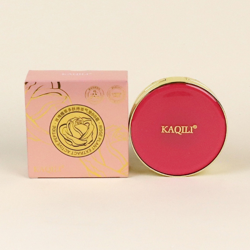 2712-1 Kaqili Rose Plant Extract Polypeptide Maquillaje Air Cushion BB Cream (Natural Color) 2
