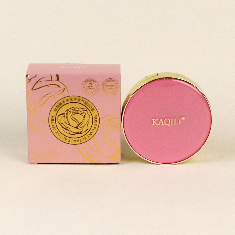 2712-2 Kaqili Rose Plant Extract Polypeptide Maquillaje Air Cushion BB Cream (Ivory White)