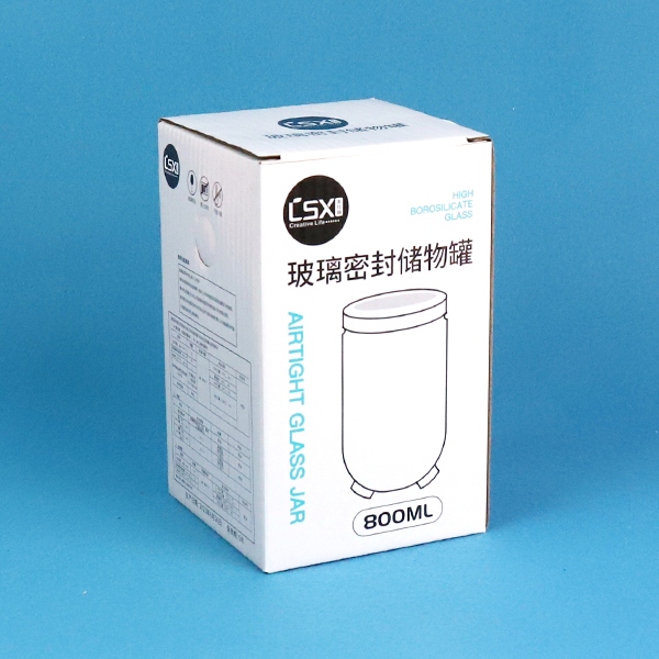 15036 Tanque de Almacenamiento Medio de Vidrio (800ml) 5