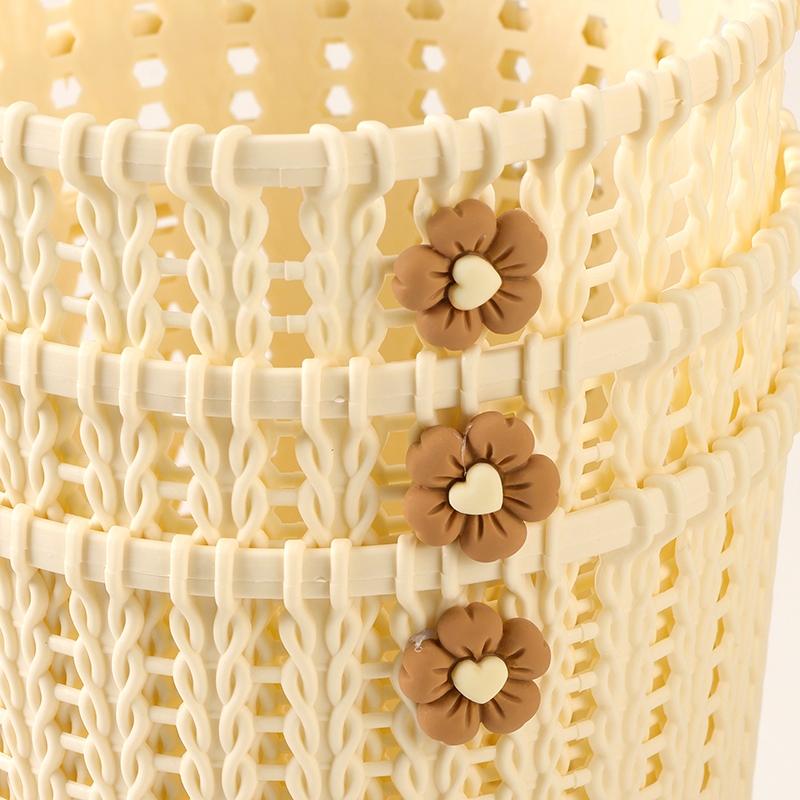 Yidele 8258 Rattan Storage Basket (Floret) 3