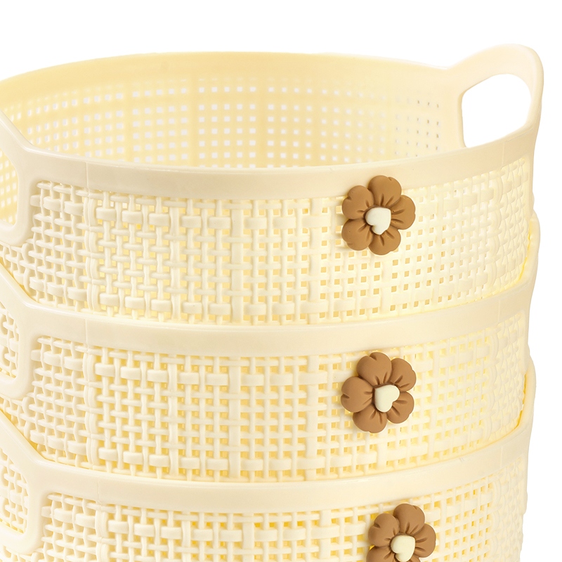 Ydele 8286 Anti-cloth Patrón de Almacenamiento Redondo (Floret) 3