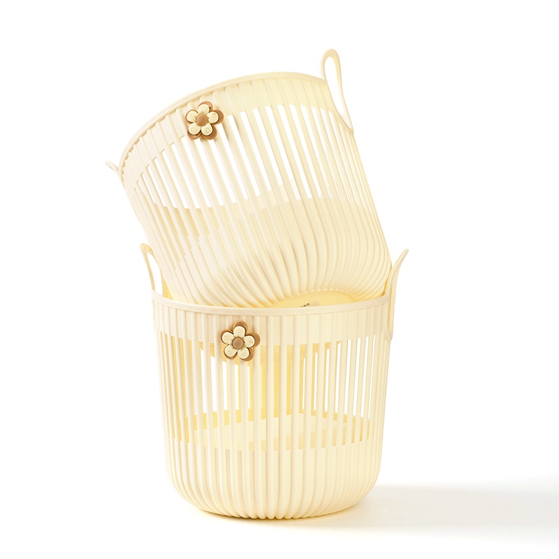 Yitele 8377 Roman Pattern Storage Basket (Floret) 4