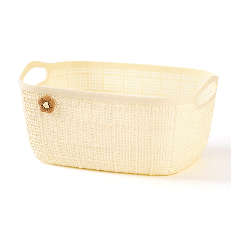 Ydele 8285 Cesta de Almacenamiento Rectangular Resistente Al Paño (Floral) 4