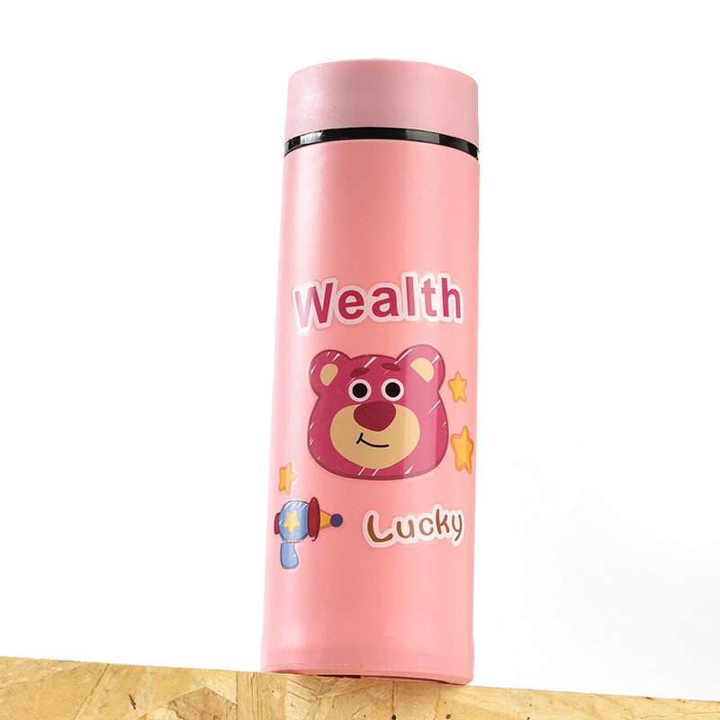 Cuanming Strawberry Bear Business Plastic Shell Cup (400ml) 3