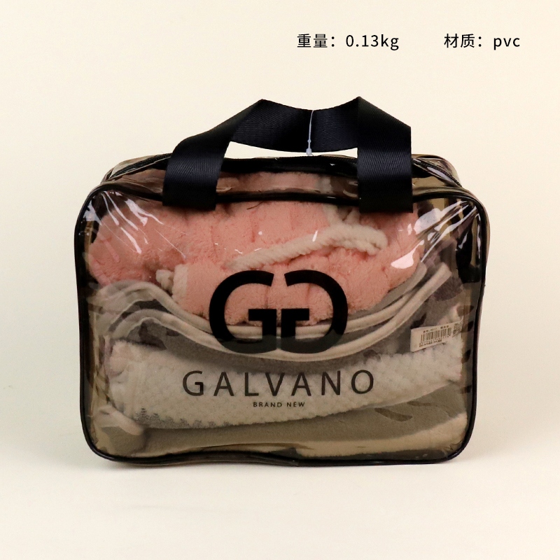 0036 Gruesa PVC Bolsa de Baño Medio
