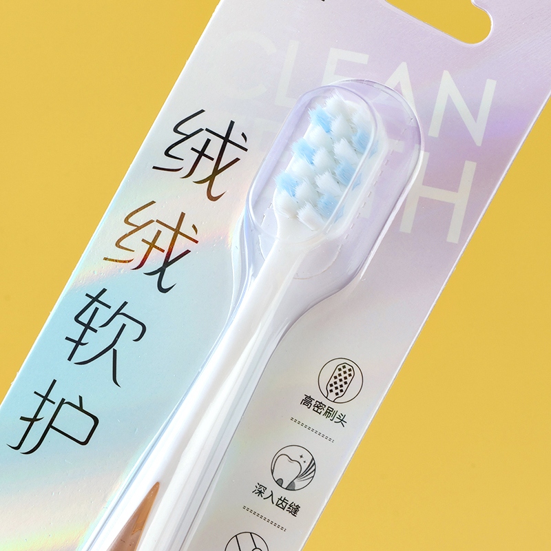 4192 Three Smiling-olofi Fluffy Soft Toothbrush 4