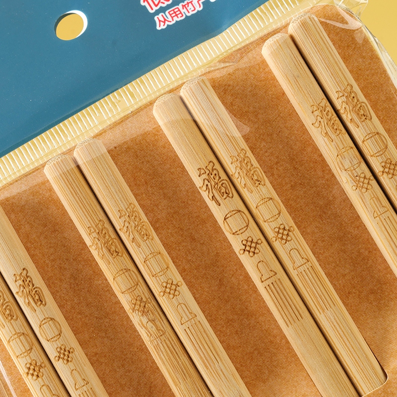 Música Familiar 785 Palillos de Bambú Sin Laca 8 Pares 3