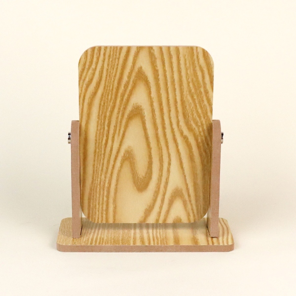 6096-1 Retro de Escritorio Espejo de Madera 4