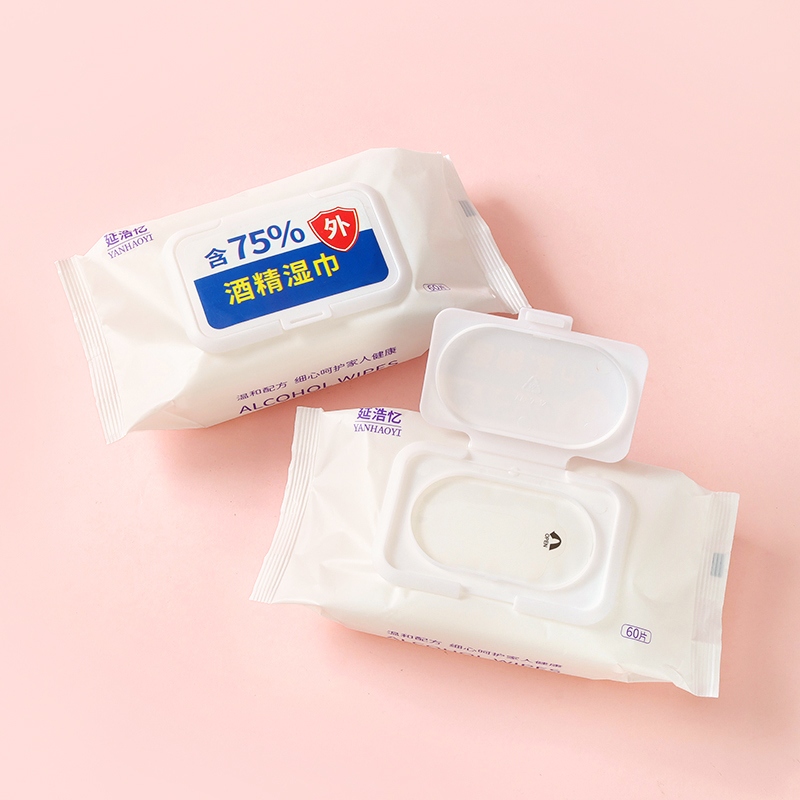 Yan Hao Yi 5137 Higiénico Alcohol Wipes (60 Tabletas) 3