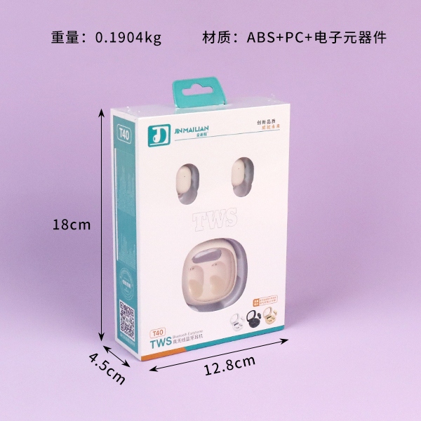 T40 Mini In-ear Bluetooth Headset (Color Medio) 3