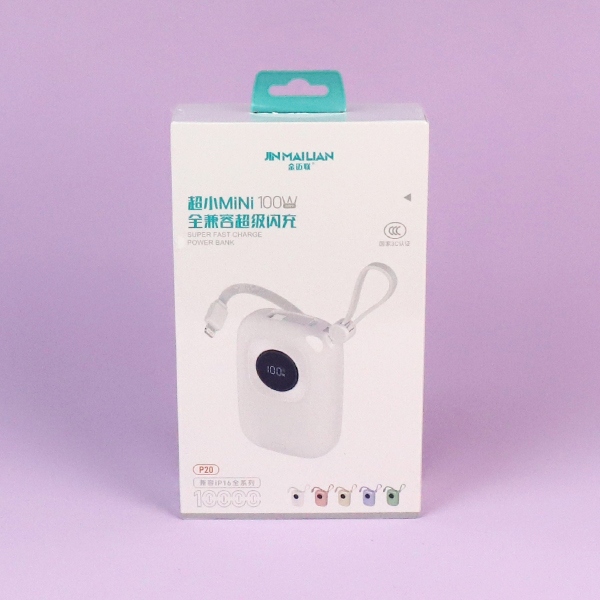 P20-ULTRA Small NI100W Charging Treasure (1W Ma) 4