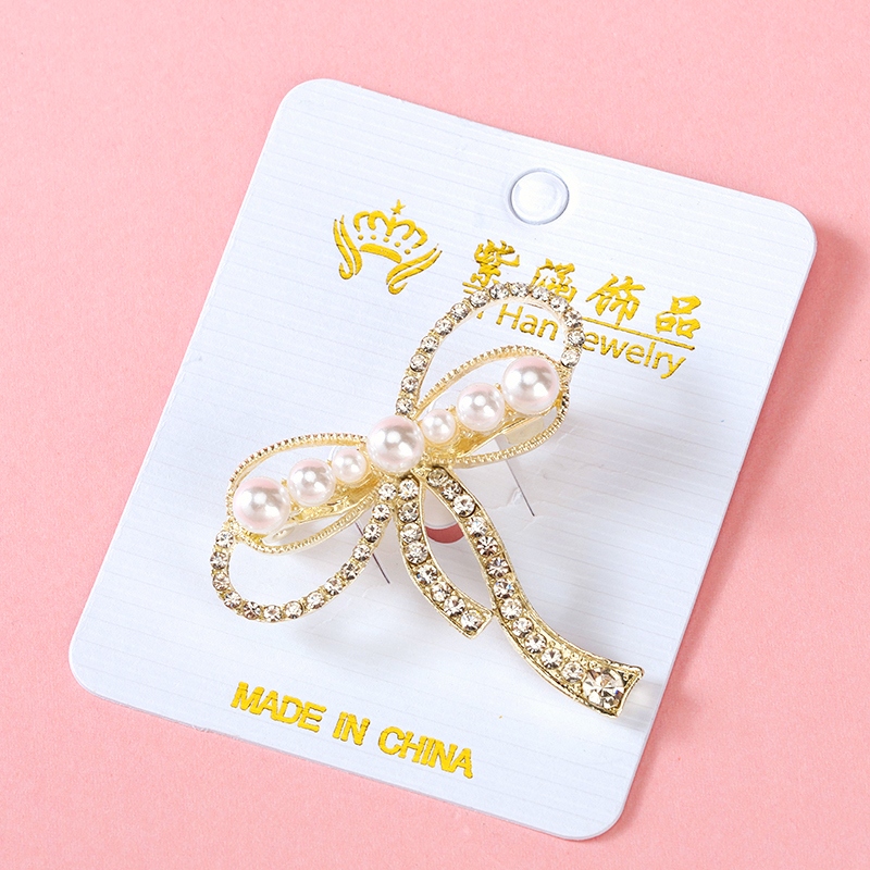 Broche de Arco de Cristal de Perlas 3