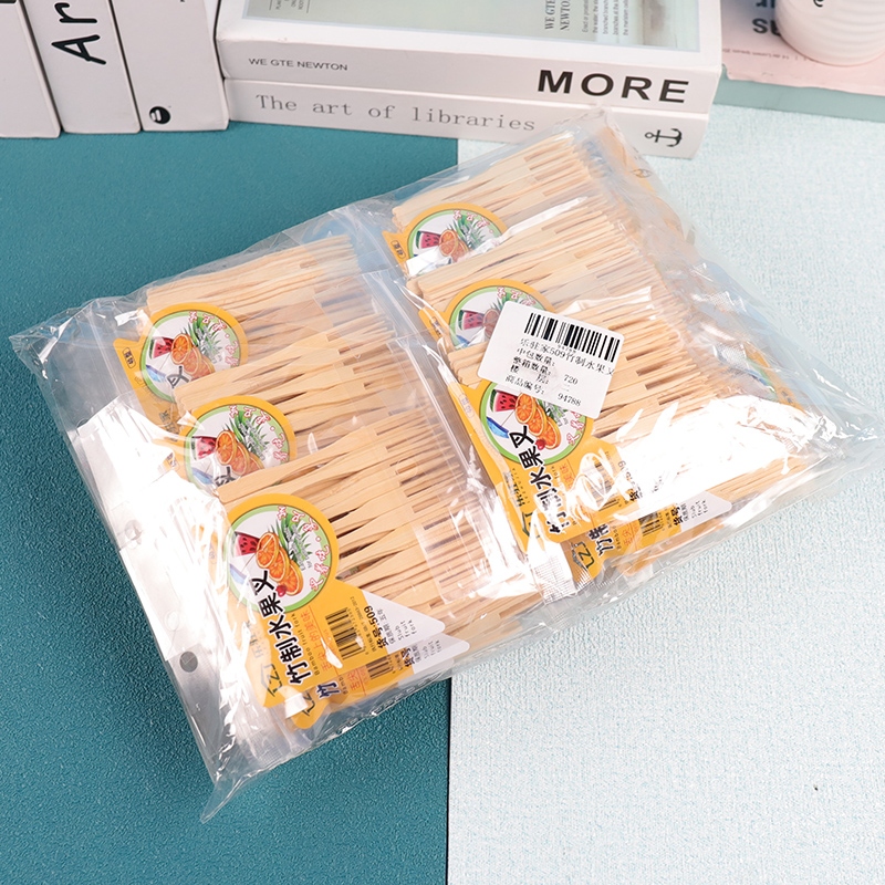 Lezhu Home 509 Bamboo Fruit Fork 5