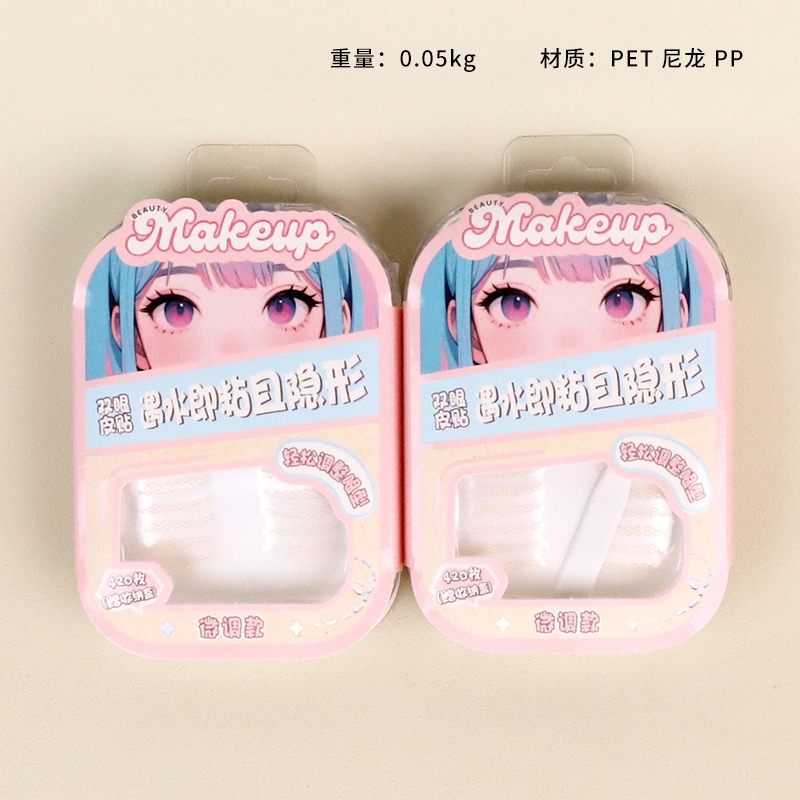 5684TTR Meng Maquillaje Encaje Doble Párpados Pegatinas (Finado 420 Piezas) 2
