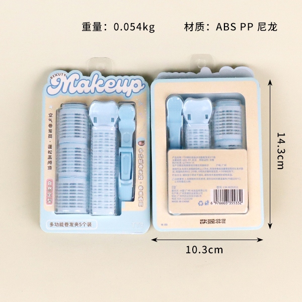 5332TTR Meng Maquillaje Multifuncional Clip de Curling 5 Pack 3