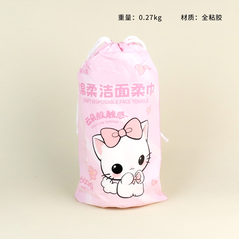 2224 Mariposa Gato Rollo Algodón Suave Cara Toalla 270g