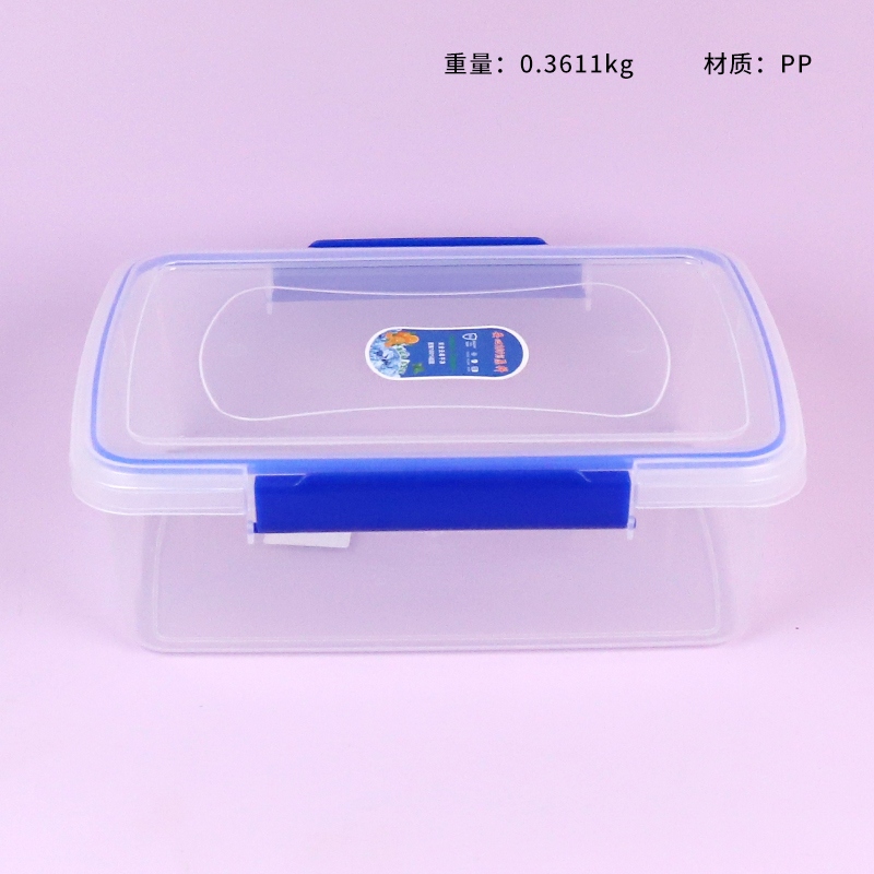 001703-Q3 Caja de Limpieza Transparente (Con Anillo de Sellado)