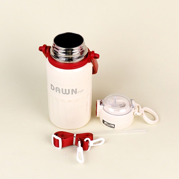 QJ1032 Mil Jue Doble Apertura Termos Taza 650ML 4