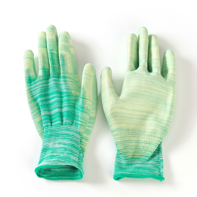 Nexwang 1002 Zebra Pattern Palm-coated Gloves (2 Pares) 4