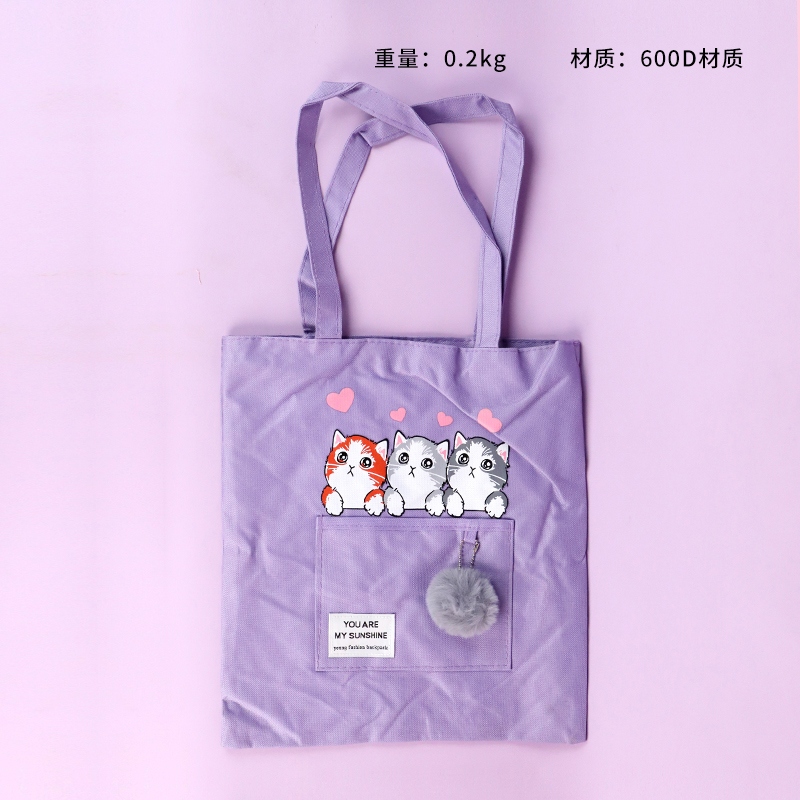 Tote de Gato de Bola de Piel