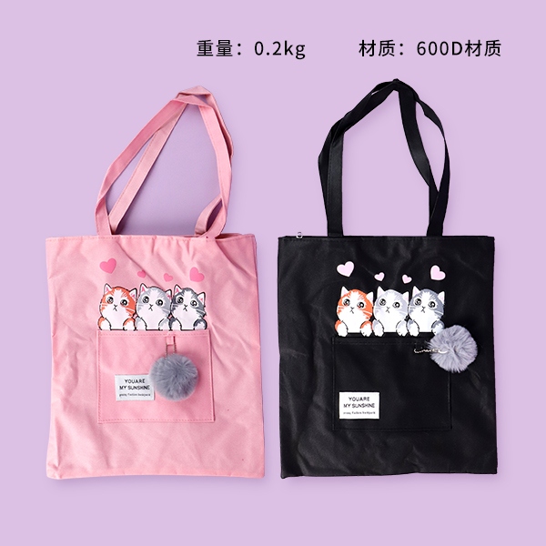Tote de Gato de Bola de Piel 5