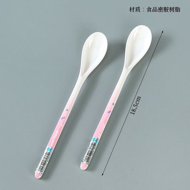 XZ8136 Cuchara de Leche de Mango Largo Espacio (Grado Alimenticio) 2