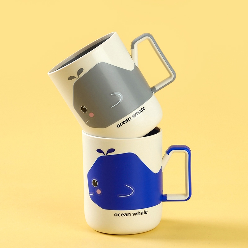 CHT-8131 Cute Whale Copa de Dos Colores 4