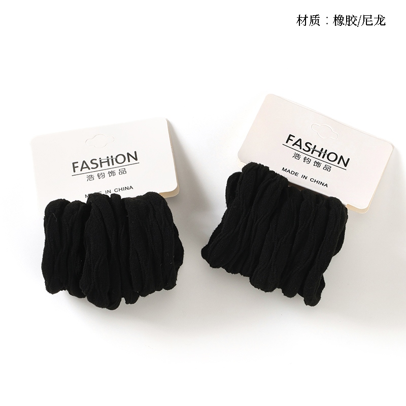 Cinco Bandas de Caucho Jacquard Negro Para Ascensor