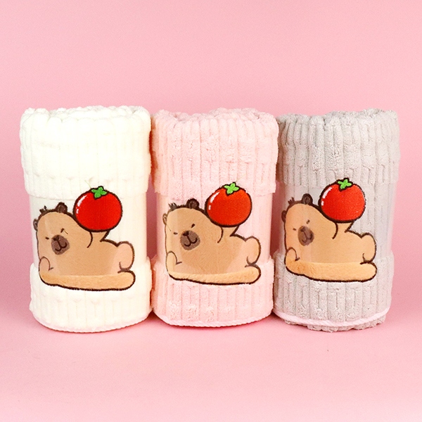 6720 Ruyi Oso Coral Polar Polar Toalla de Baño 70*140 4