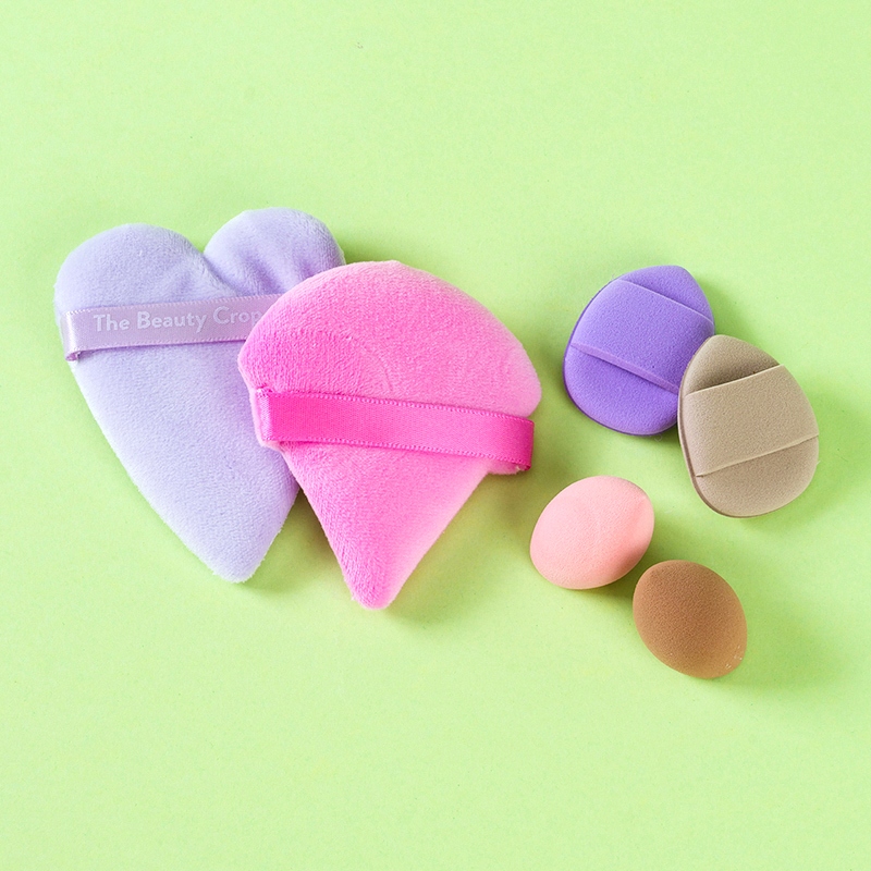 F188 Flocking Powder Puff Thumb Powder Puff SET (2 2 2) 3