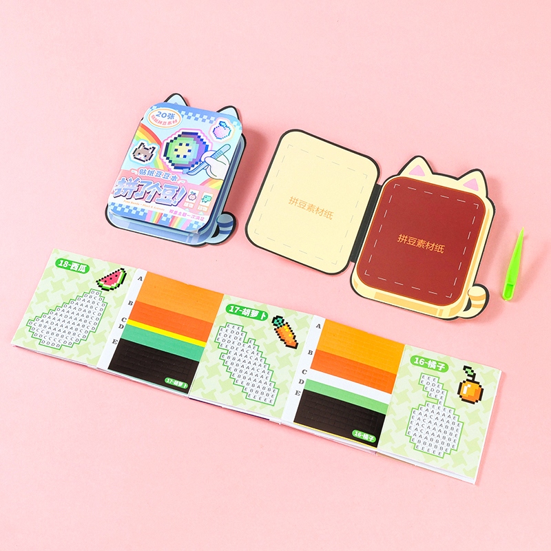 WZ-2578 Papel de Pasta de Frijol (20 Hojas) 3