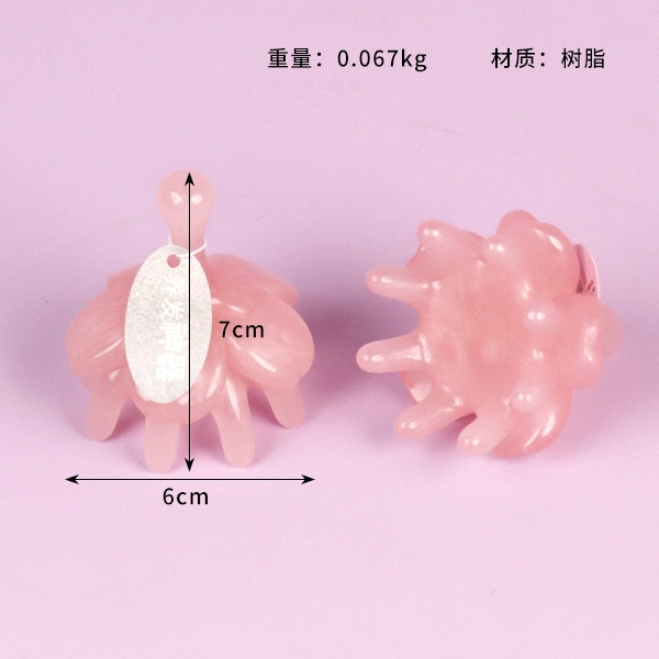 375 Powder Bubble Sakura Head Massage Comb 3