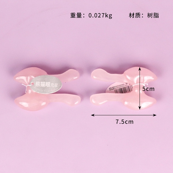 378 Powder Bubble Bow Comb Meridiano de Doble Propósito 3