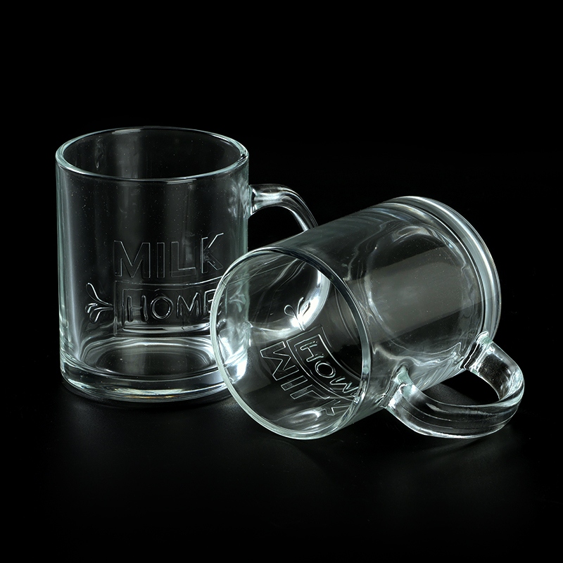 Yate Blue 8012A Glass Handcup (MILK,336ML) 3