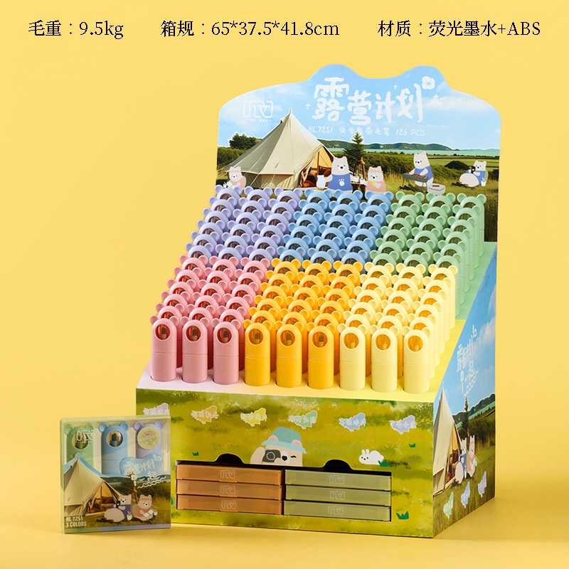 Escuchando Wen 7251 Hiking Bear Exposición Rack Highlighter