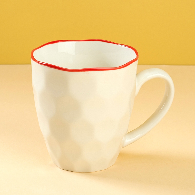 C- 6 Color Glaze Cerámica Taza (Color Al Azar) 3