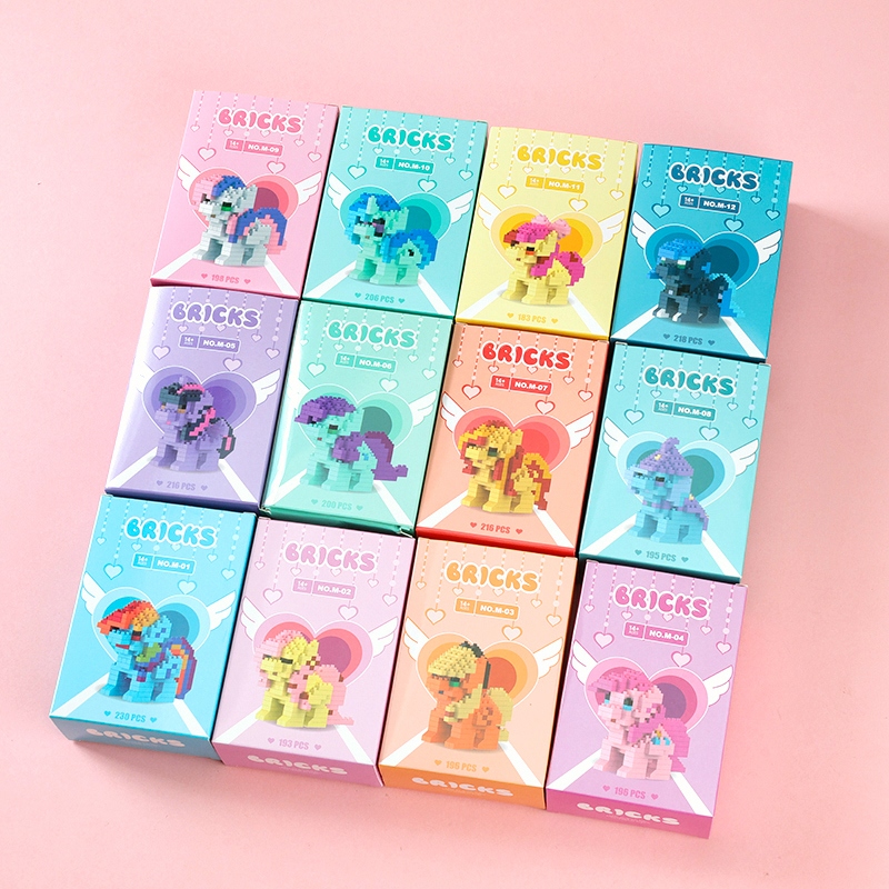 Chess Yu Pony Building Blocks 4