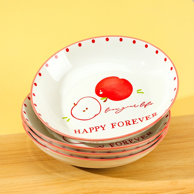 Yongfeng Plato de Fruta de 7 Pulgadas (Aplicación) 4
