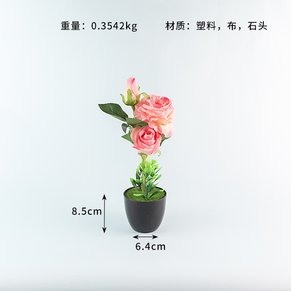 J-785 Flor de Simulación Bonsai (Color Mezclado) 3
