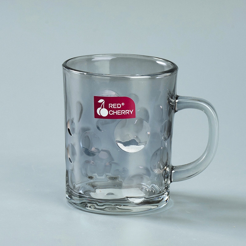 Cereza Roja 25008PP Taza de Vidrio (Ambar, Hollín) 4