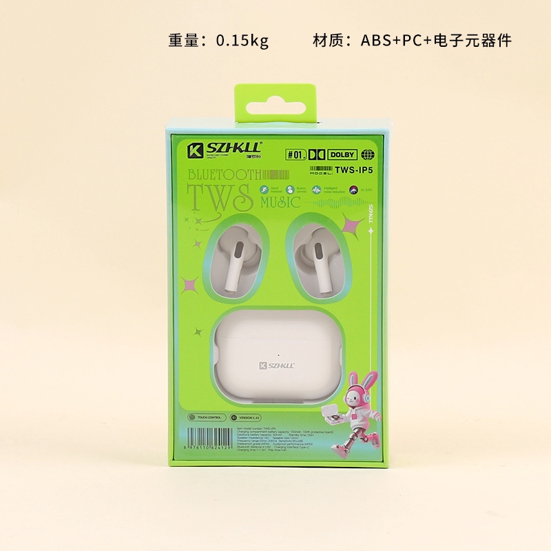 Auricular Bluetooth IP5 (Color Mezclado)