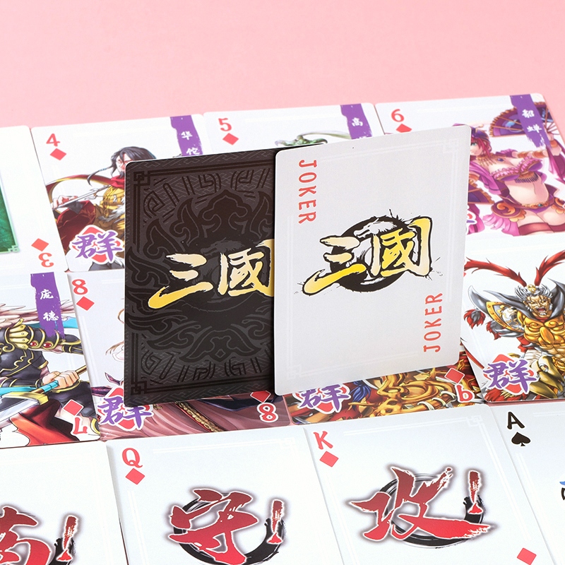 Cuadrado de Tontos Jugando Tarjetas de Póker de Tarjeta Grande (Random) 3