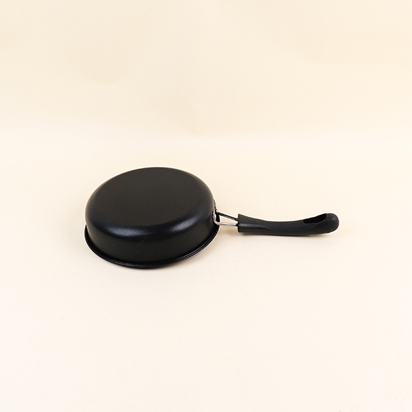 2276 Gruesa Pequeña Olla Negra 18cm 4