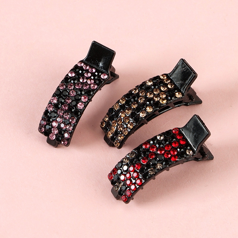 Recuadros de Tres Tallas Rhinestone Clip 3