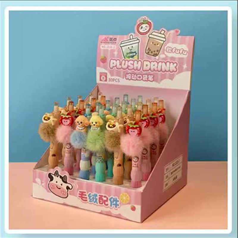Punto Santo 1530-1 Animal Hair Ball Gel Pen 3