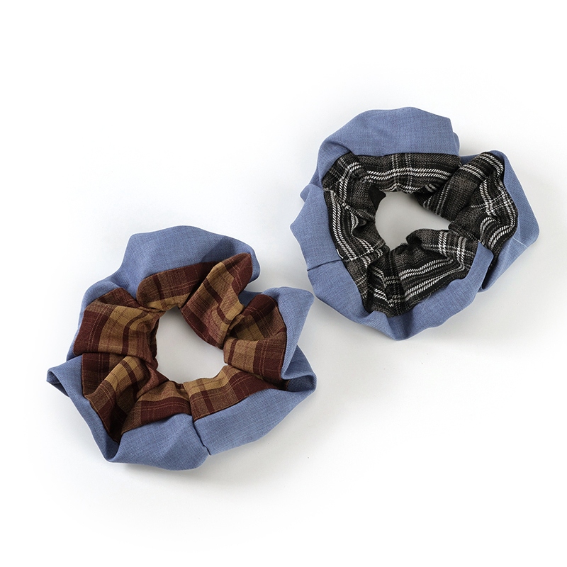 Anillo de Doble Denim Plegado 4