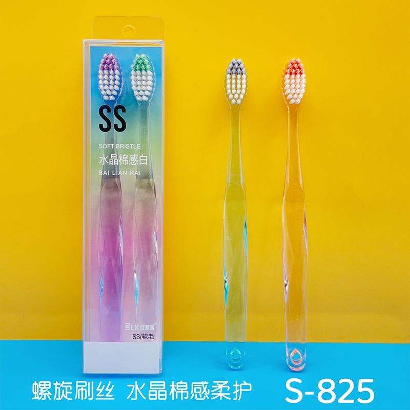 Bailiankai S-825 Crystal Spiral Bristle Toothbrush 2