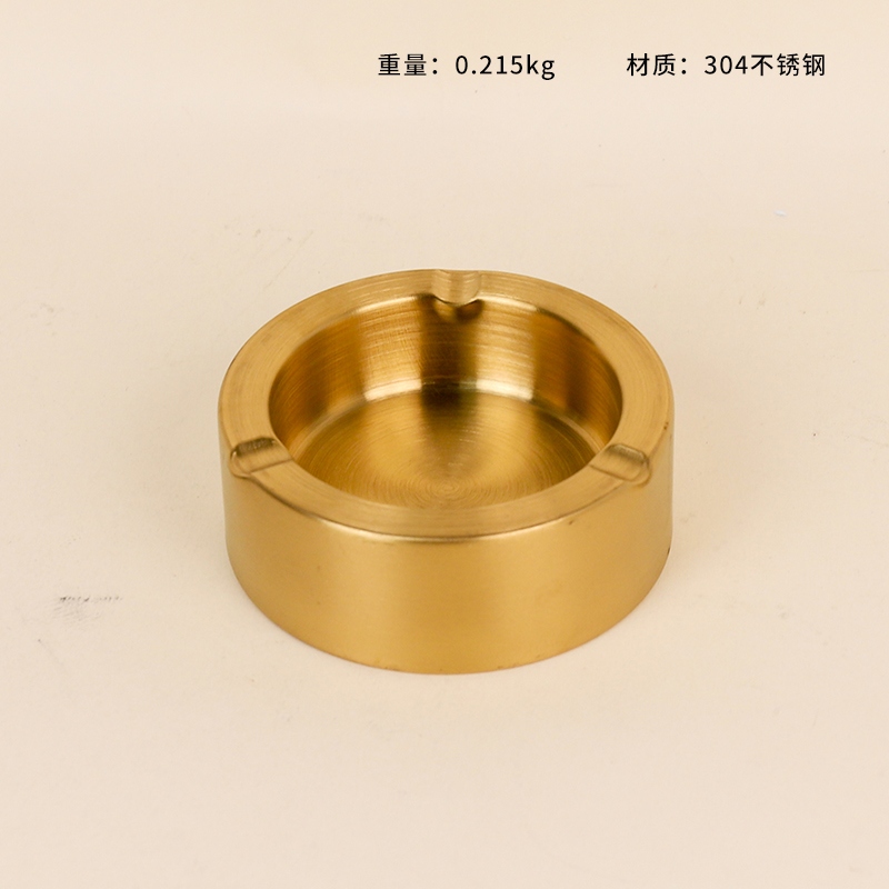 European 410 Oro Cenicero 12cm 2
