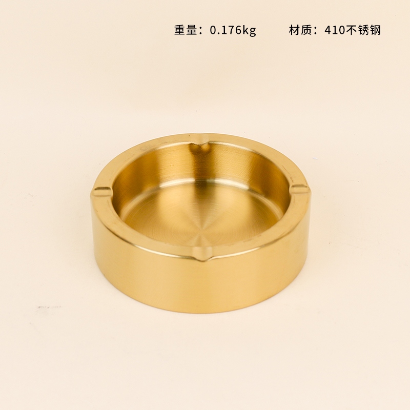 European 410 Oro Cenicero 14cm 2